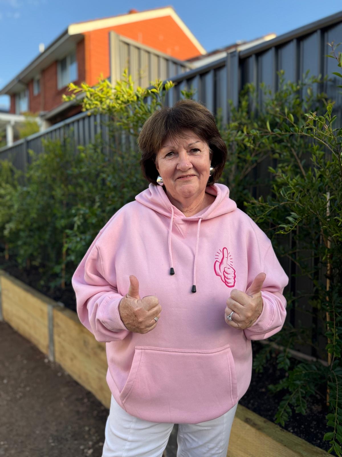 Logo Hoodie Pink