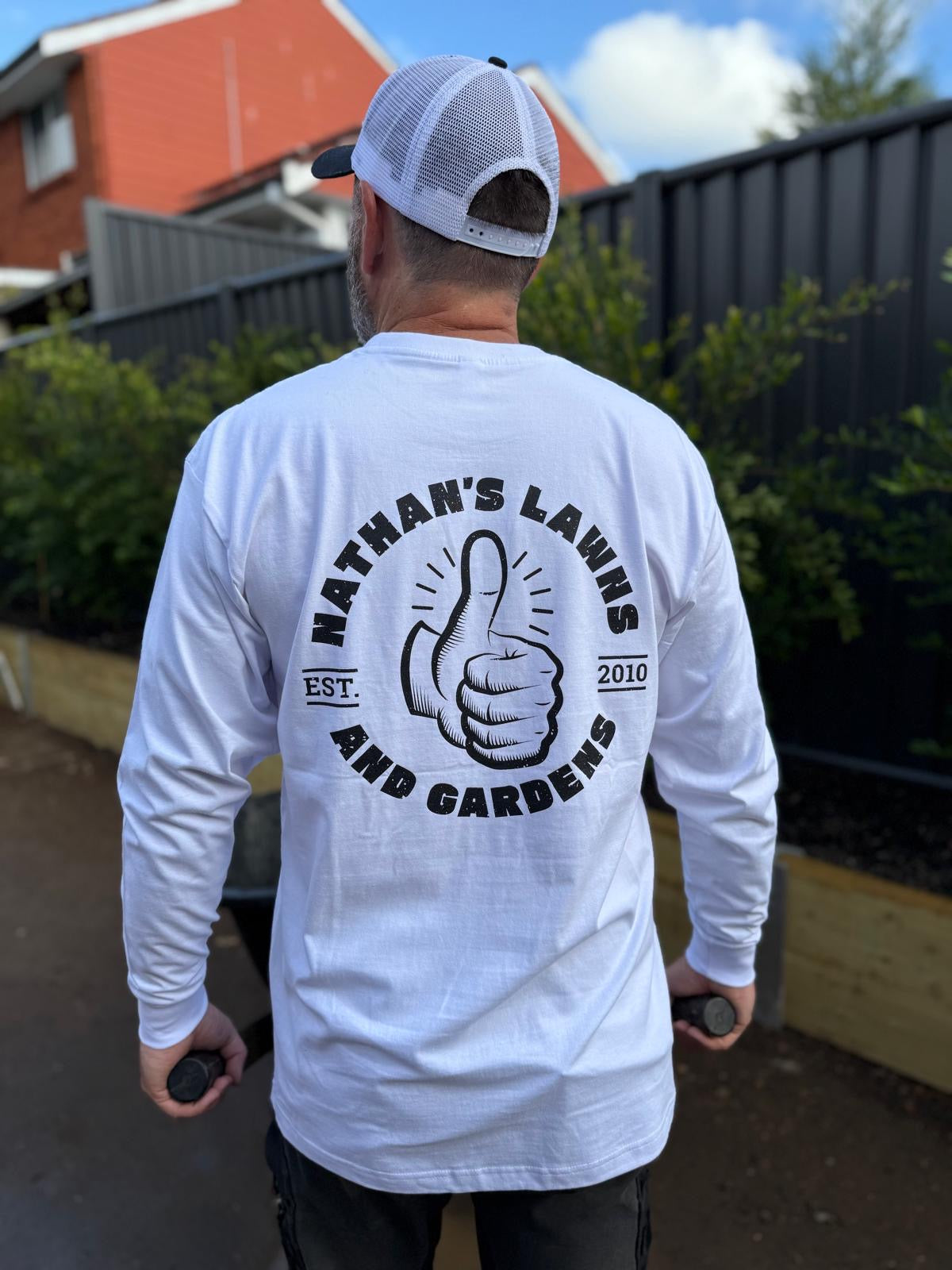 Logo Long Sleeve T-Shirt White