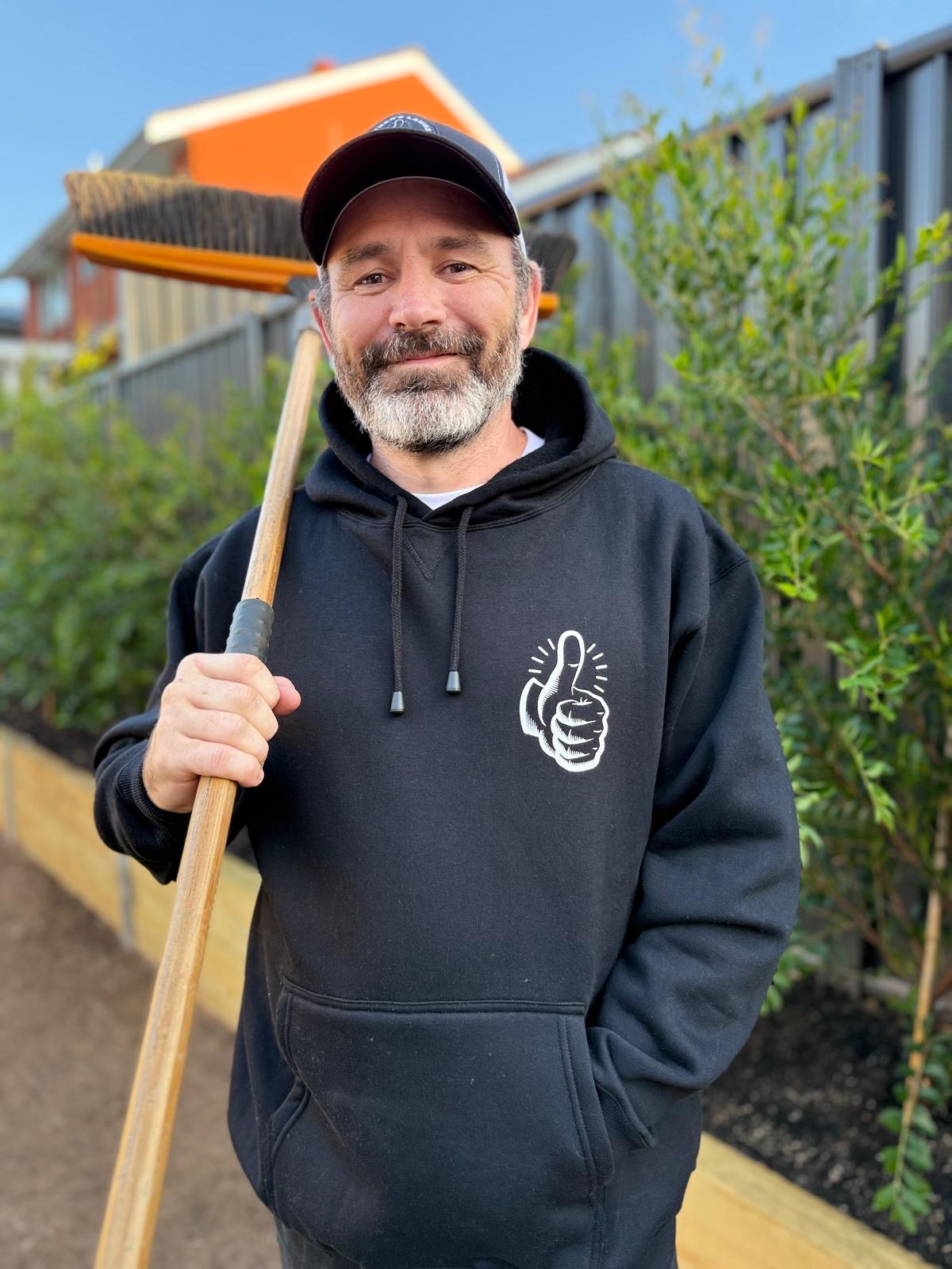 Logo Hoodie Black