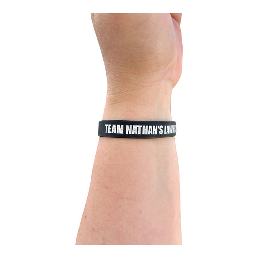 Team Nathan's Lawns and Gardens Wristband - Black